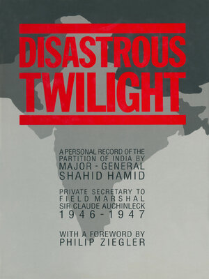 cover image of Disastrous Twilight